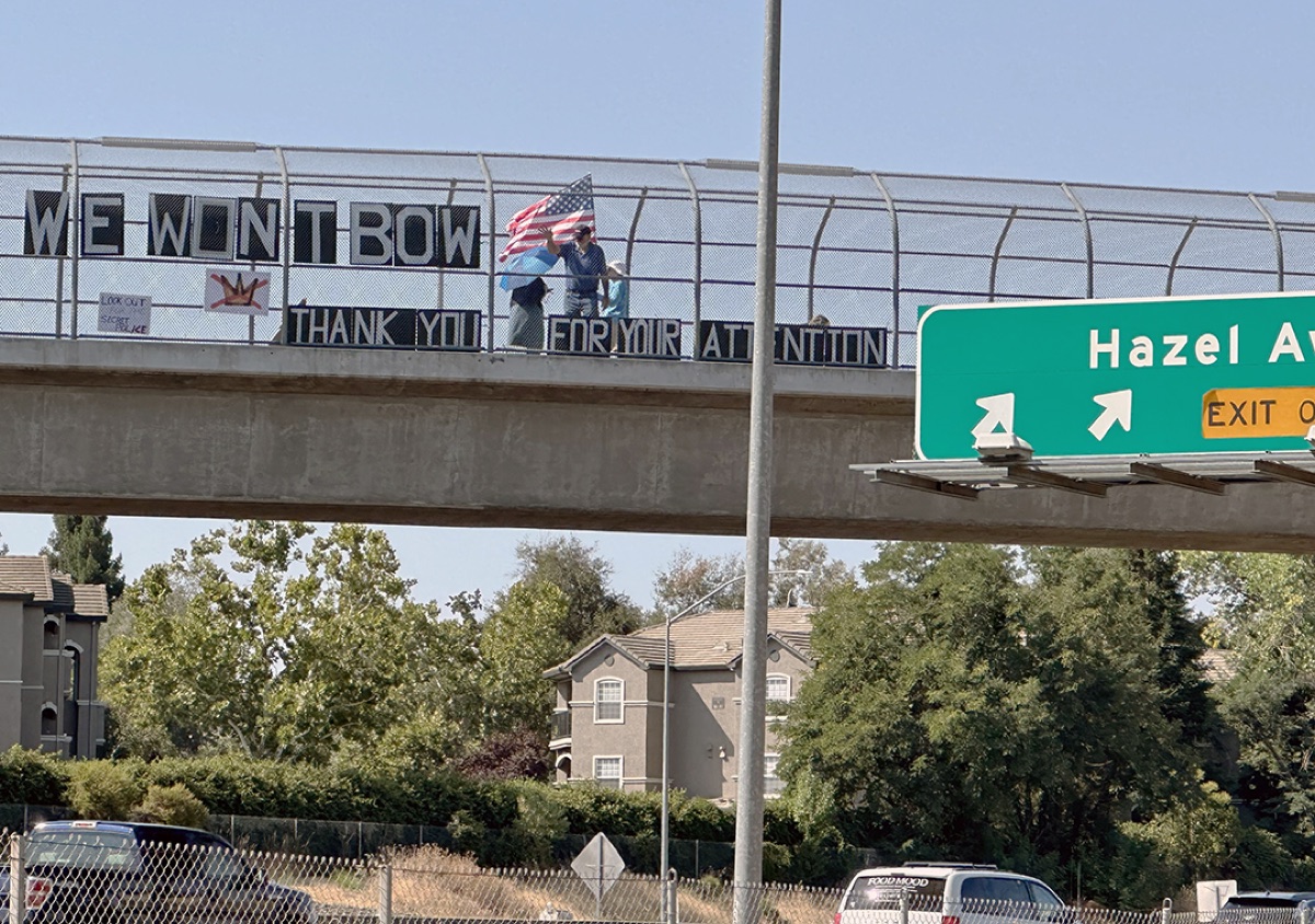 Overpass rally