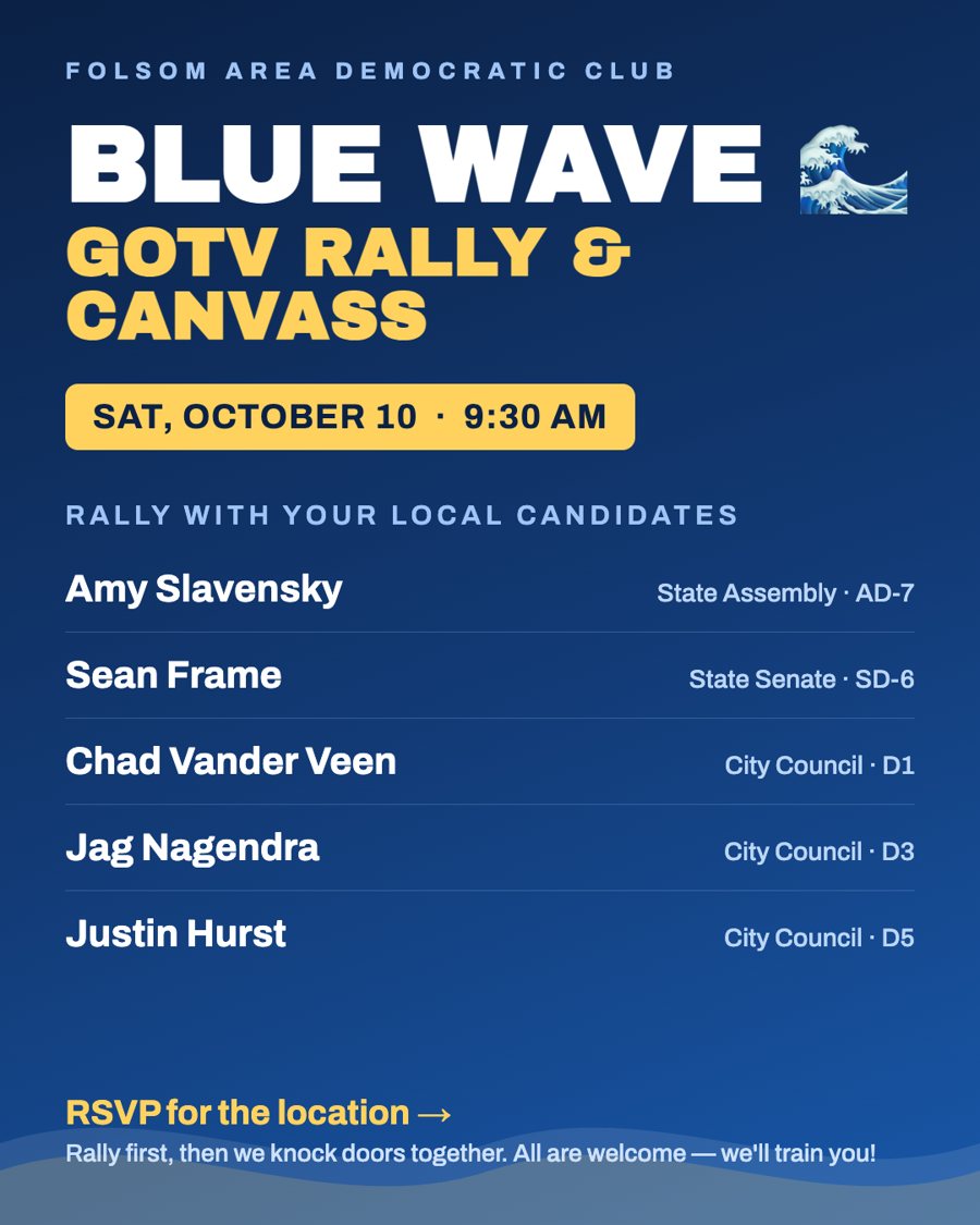 Blue Wave rally